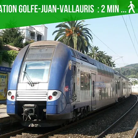 L'escapade Bord De - 3 Pieces - Golfe Juan Lägenhet *